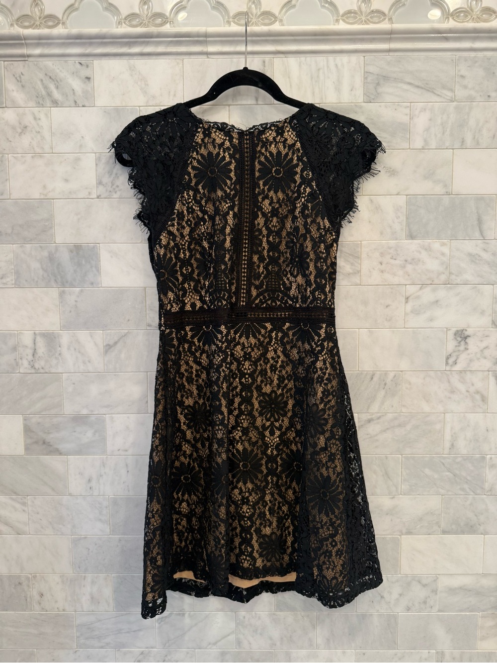 NWOT Altar’d State lace black dress